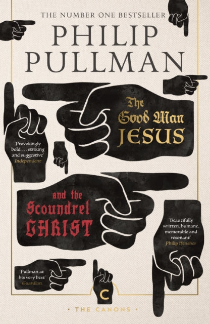 Book cover for The Good Man Jesus and the Scoundrel Christ by Philip Pullman.