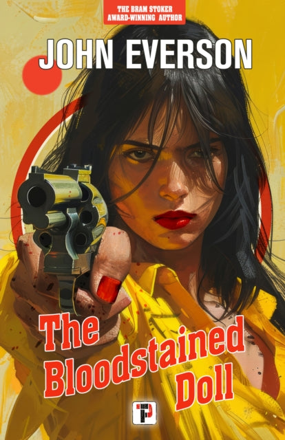 Book cover for The Bloodstained Doll by John Everson.