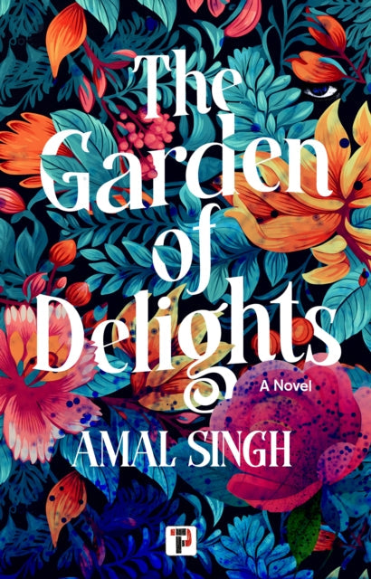The Garden of Delights book cover with floral art.