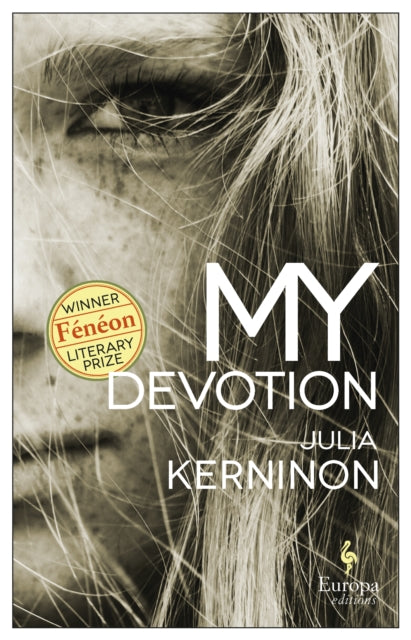 My Devotion book cover with a close-up of a woman's face and text.