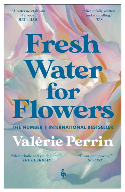 Fresh Water for Flowers book cover with floral background.