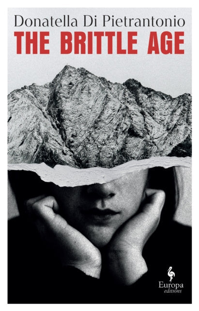 The Brittle Age book cover with mountains and a woman's face.