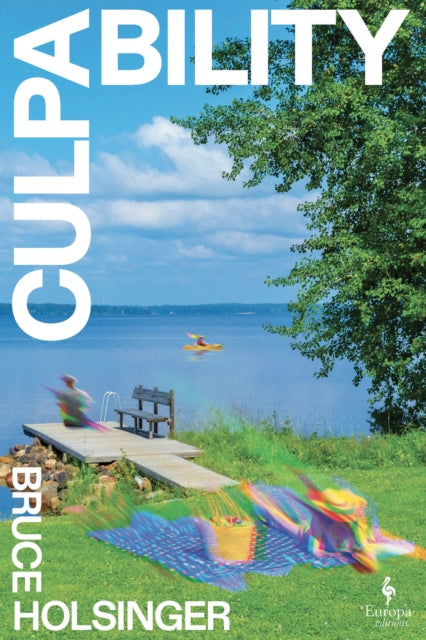 Culpability book cover with a lake and a dock.