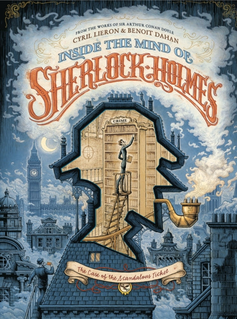 Inside The Mind of Sherlock Holmes graphic novel cover art.