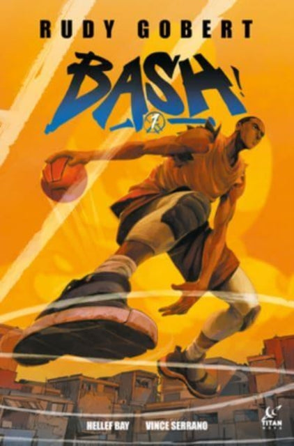 Rudy Gobert Bash Vol. 1 comic book cover featuring a basketball player.