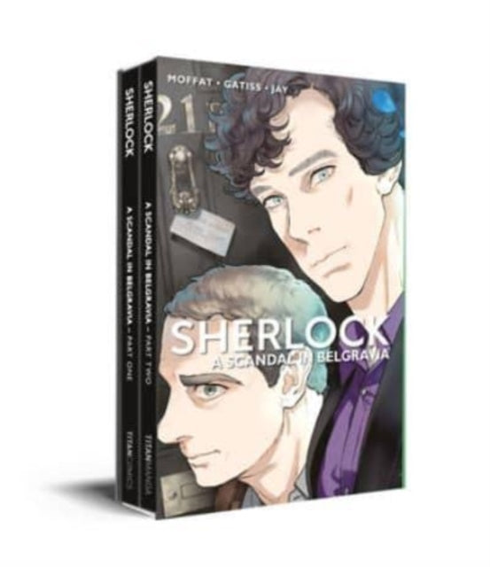 Sherlock: A Scandal in Belgravia 1-2 Boxed Set comic book.