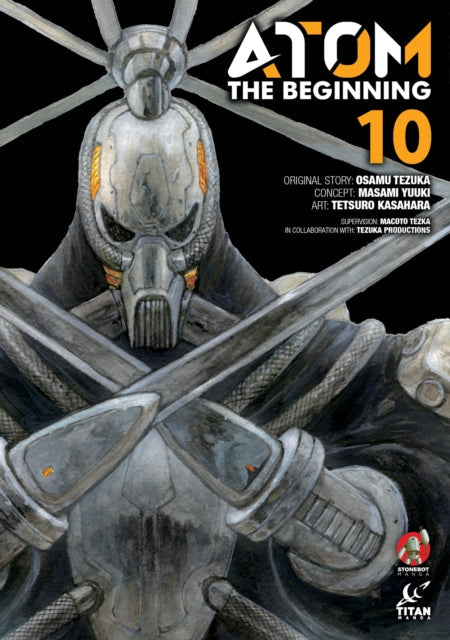 Atom The Beginning Vol. 10 manga cover featuring a robot.
