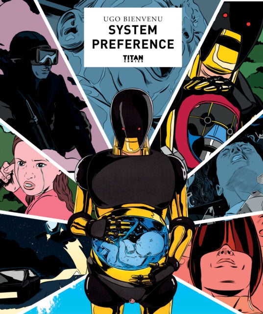 Graphic novel cover for "System Preference" by Ugo Bienvenu.