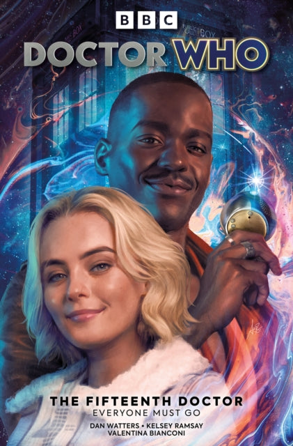 Doctor Who: The Fifteenth Doctor: Everyone Must Go comic cover.
