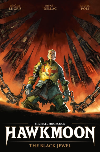 Hawkmoon: The Black Jewel graphic novel cover art.