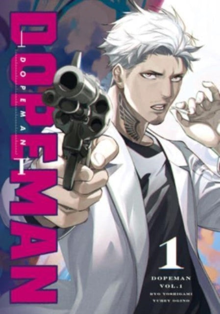 Dopeman Vol.1 manga cover featuring a man holding a gun.