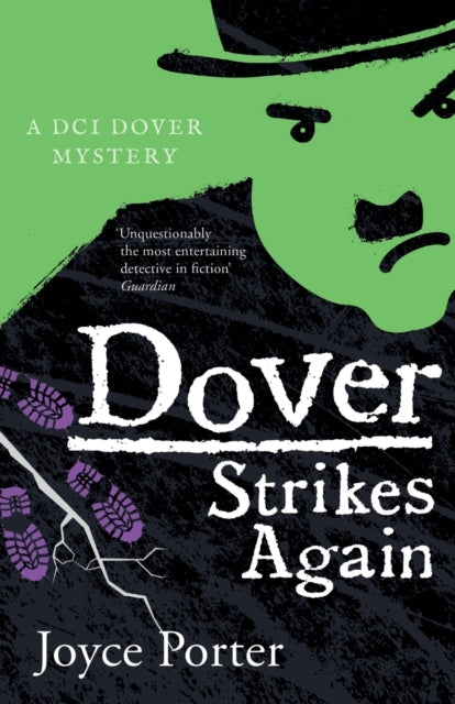 Book cover for "Dover Strikes Again" by Joyce Porter.