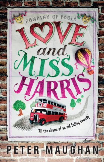 Book cover for Love and Miss Harris by Peter Maughan.