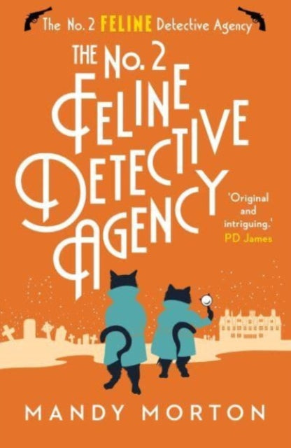 The No. 2 Feline Detective Agency book cover with two cats and a magnifying glass.