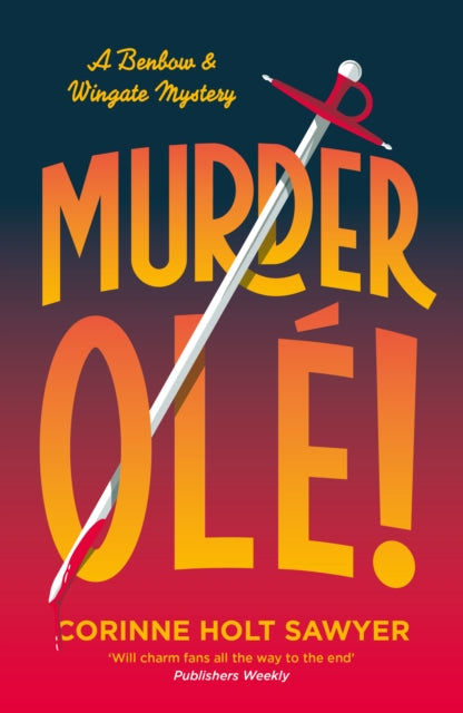 Book cover for Murder Ole! featuring a sword and bold text.