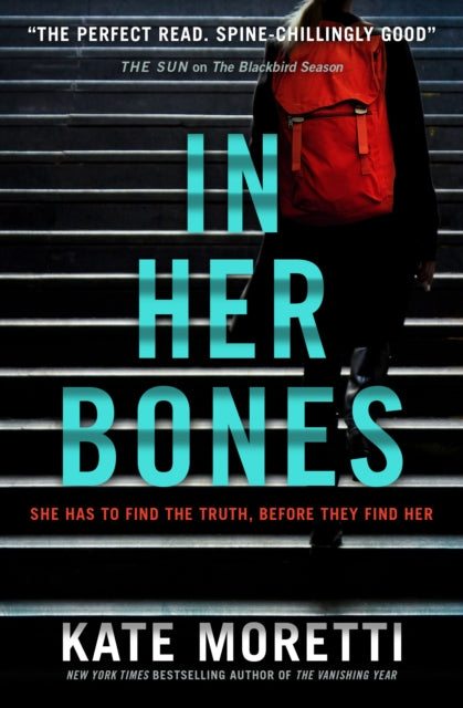 Book cover for "In Her Bones" by Kate Moretti.