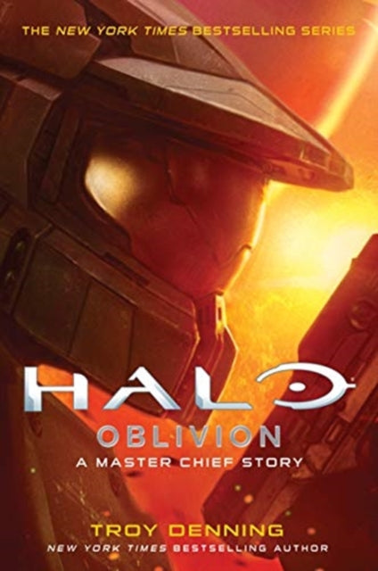 Halo: Oblivion A Master Chief Story book cover featuring Master Chief's helmet.