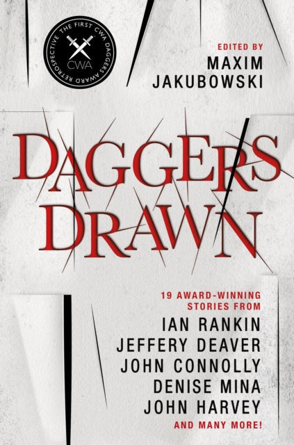 Daggers Drawn book cover edited by Maxim Jakubowski.