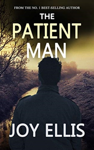 The Patient Man book cover with a man looking away from the camera.