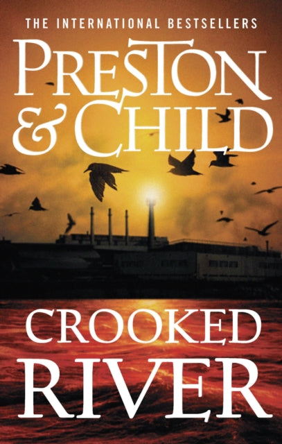 Crooked River book cover with a lighthouse and birds.