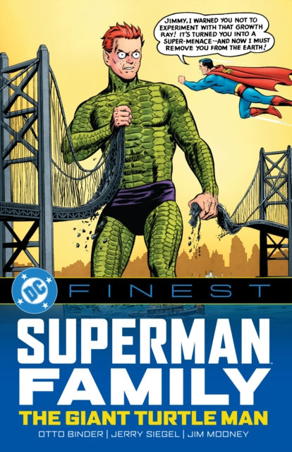 DC Finest Superman Family The Giant Turtle Man comic cover.