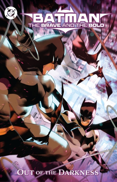 Batman: The Brave and the Bold Vol. 2 comic cover featuring two Batmen and bats.