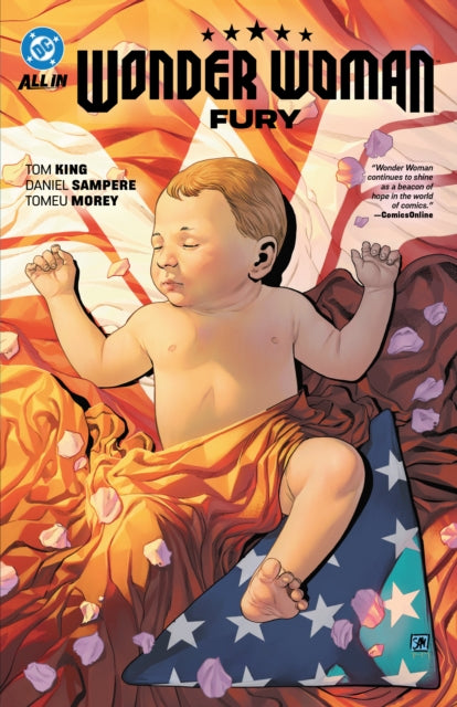 Wonder Woman Vol. 3: Fury comic book cover featuring a baby.