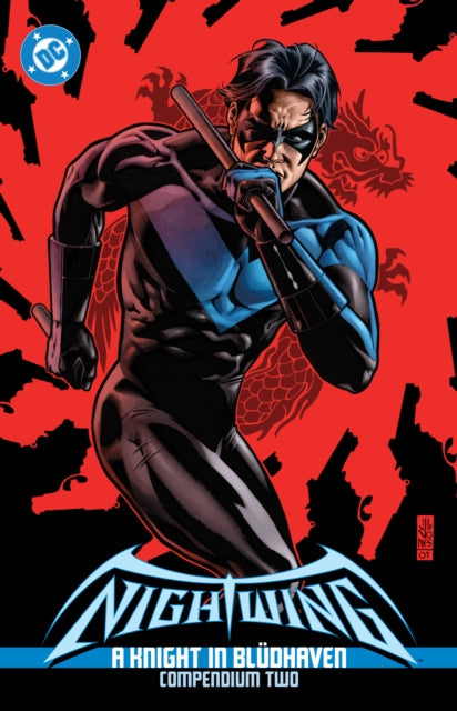 Nightwing comic book cover featuring the hero in a dynamic pose.