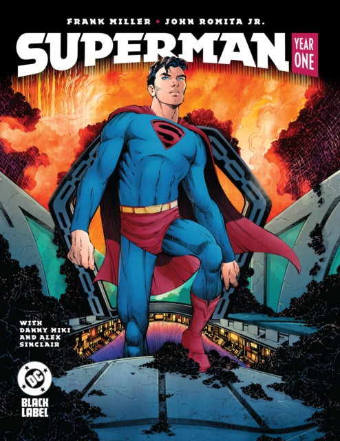 Superman: Year One comic book cover featuring Superman in his classic costume.
