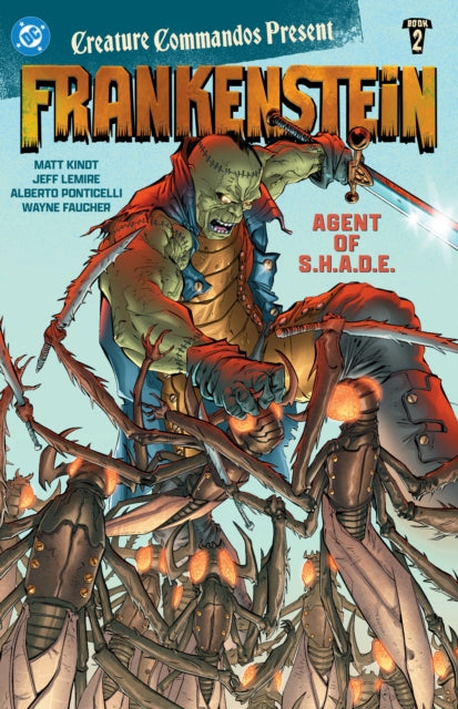 Frankenstein, Agent of S.H.A.D.E. Book Two comic cover.