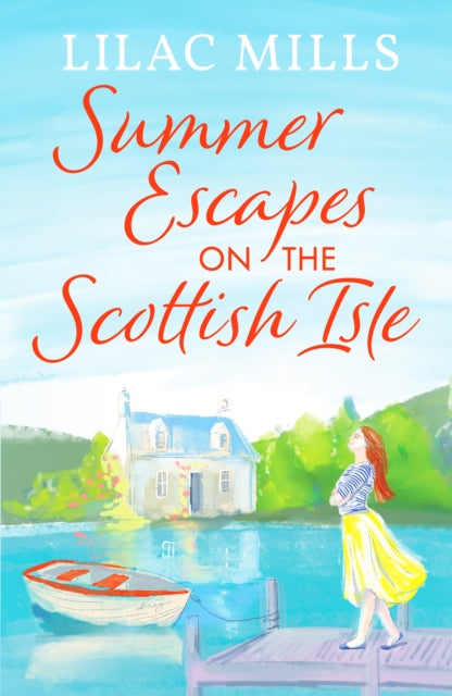 Book cover for Summer Escapes on the Scottish Isle by Lilac Mills.