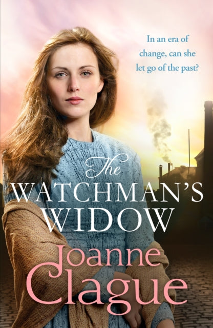 The Watchman's Widow book cover featuring a woman and industrial background.