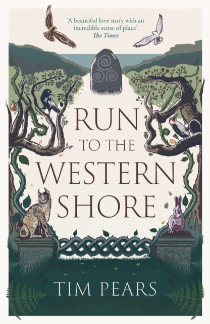 Run to the Western Shore book cover with nature illustration.