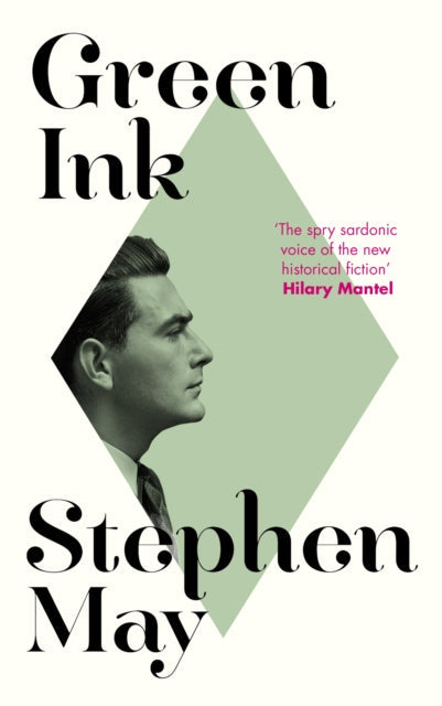 Book cover for Green Ink by Stephen May, featuring a man's profile.