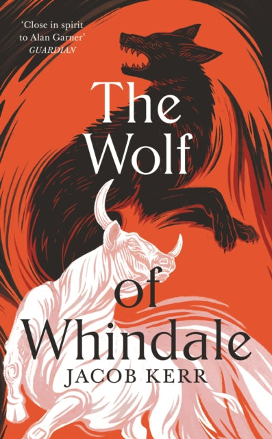 The Wolf of Whindale book cover featuring a wolf and a bull.