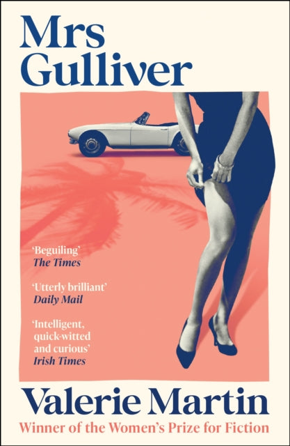Mrs Gulliver book cover with a woman and a convertible car.