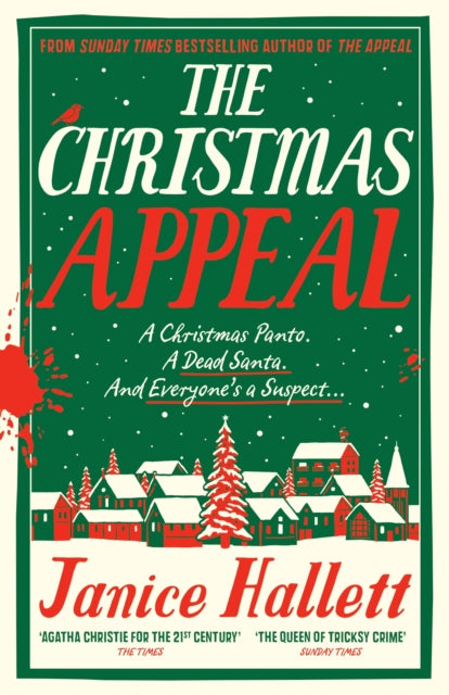 The Christmas Appeal book cover with a festive village scene.