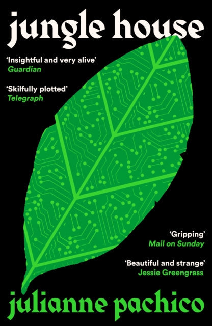 Jungle House book cover with a green leaf design and text.