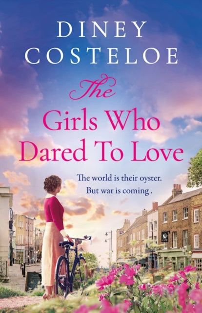 The Girls Who Dared to Love book cover with a woman and bicycle.