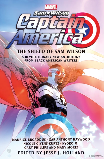 Captain America The Shield of Sam Wilson book cover featuring Sam Wilson.
