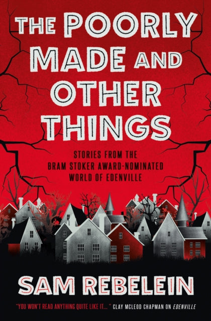 The Poorly Made and Other Things book cover with a red background and white text.