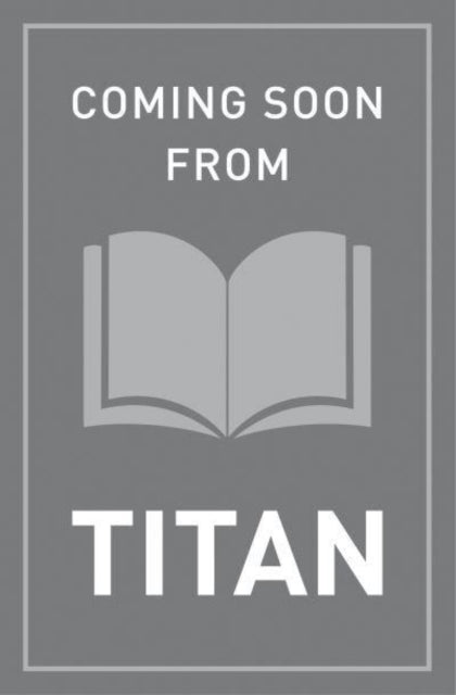 Coming soon from Titan, a book cover with an open book icon.