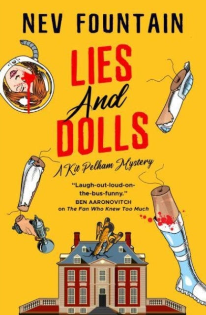 Book cover for "Lies and Dolls" by Nev Fountain.