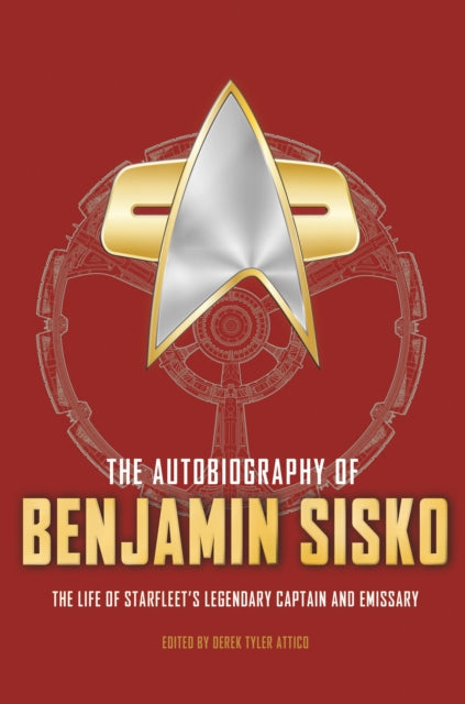 The Autobiography of Benjamin Sisko book cover with Starfleet insignia.