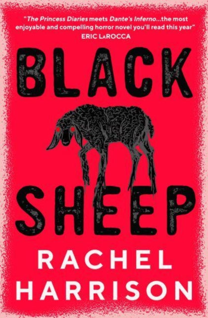 Black Sheep book cover with a black sheep illustration and author's name.