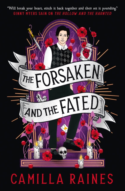 Book cover for The Forsaken and the Fated by Camilla Raines.