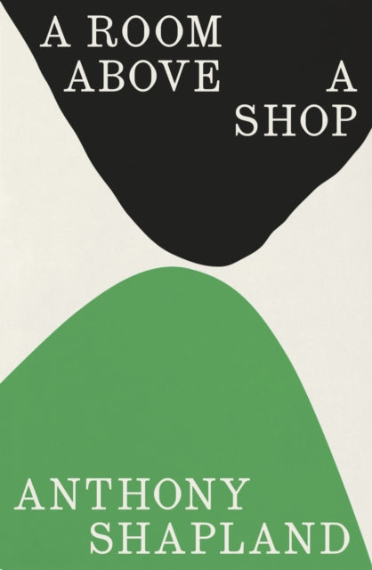 A Room Above a Shop book cover with abstract shapes and text.
