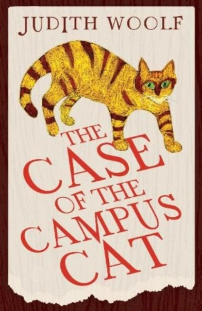 Book cover for The Case of the Campus Cat by Judith Woolf.