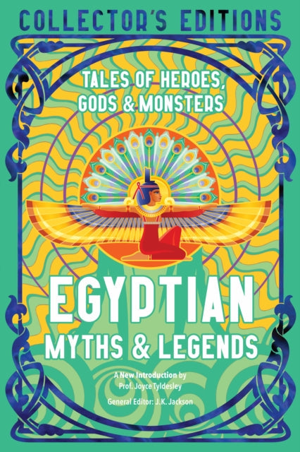 Egyptian Myths & Legends book cover with Egyptian imagery.