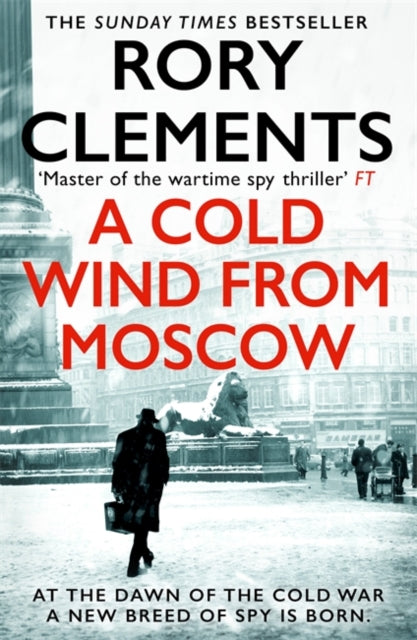 Book cover for A Cold Wind From Moscow by Rory Clements.